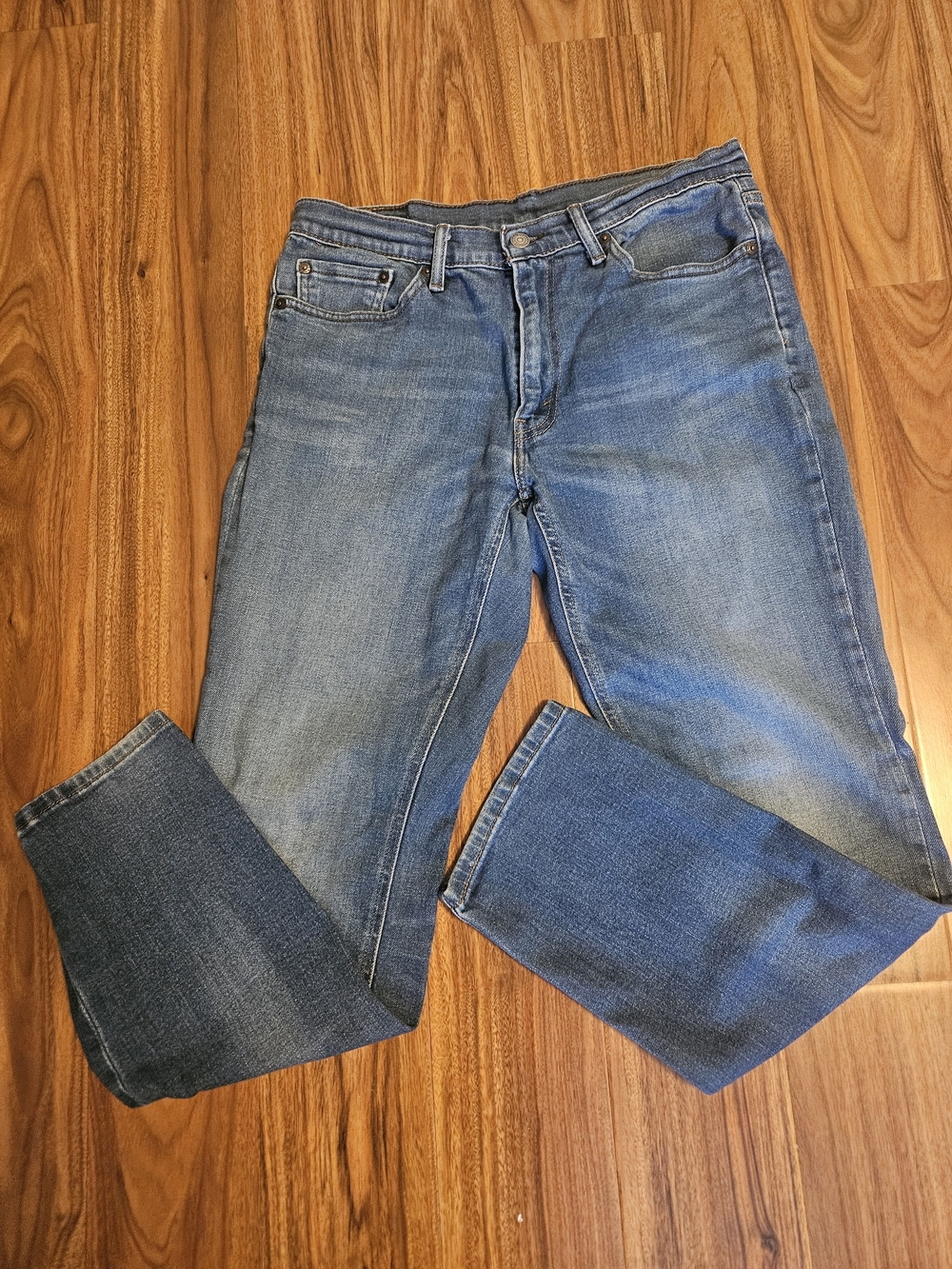 Levi's 541 Men's Straight Blue Denim Jeans Size 32